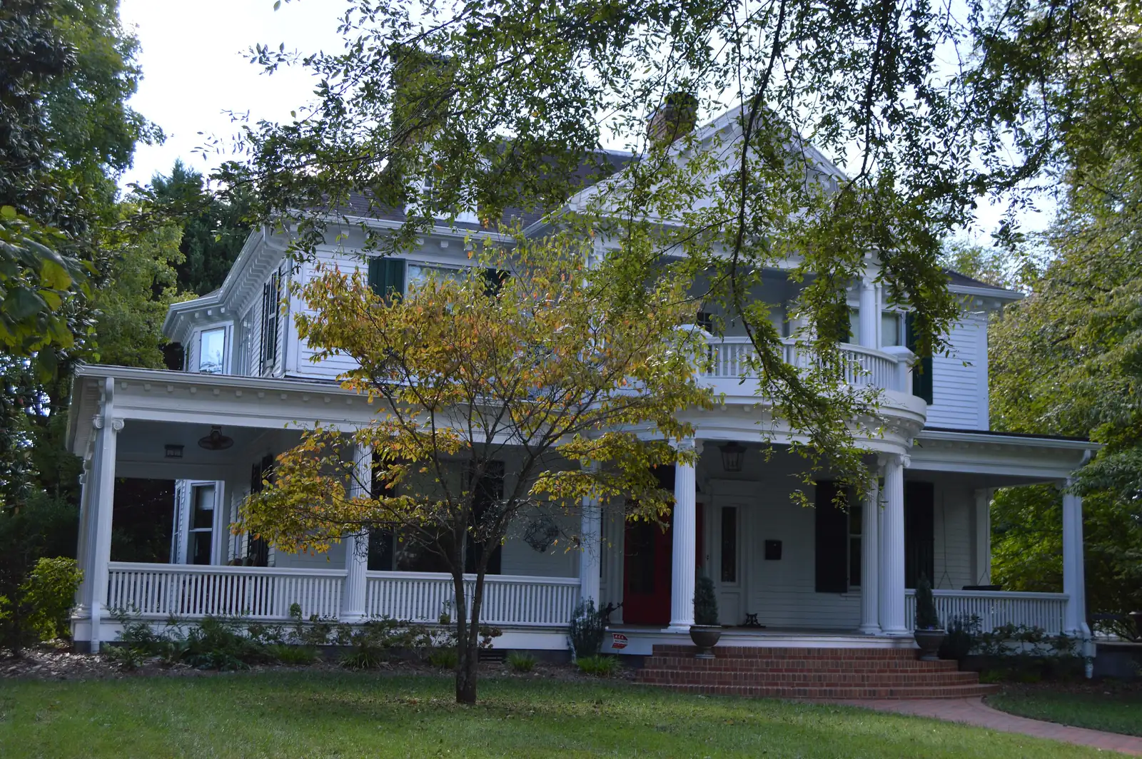 The Cicero Francis Lowe House, built in 1911, at 204 Cascade Ave. in the Washington Park neighborhood of Winston-Salem