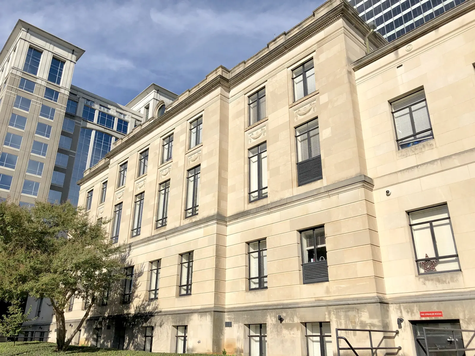 The Old Forsyth County Courthouse in downtown Winston-Salem.